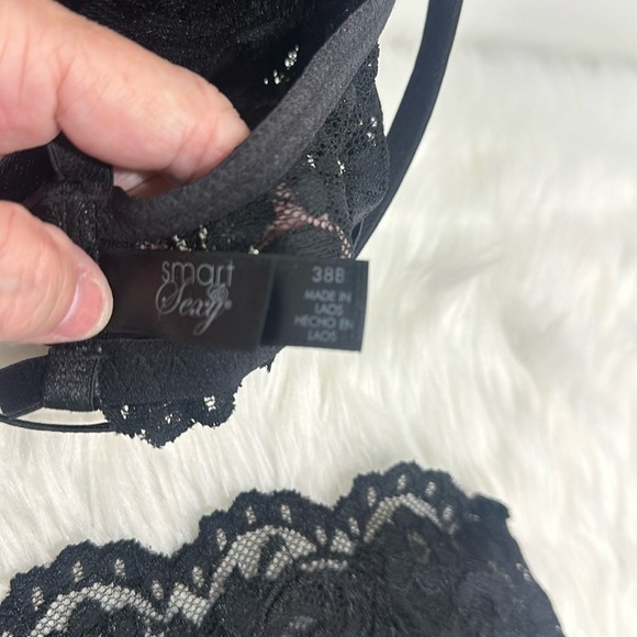 Smart & sexy size 38C wired lace bra and panties set NWOT - Picture 4 of 5